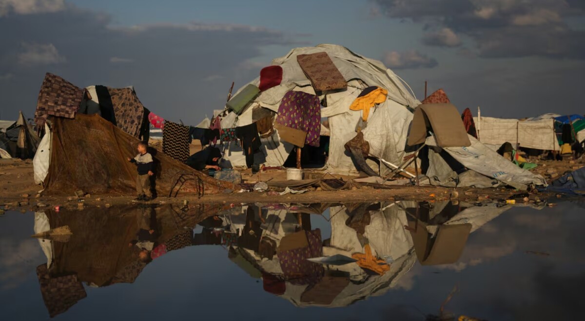 Campamento en Gaza