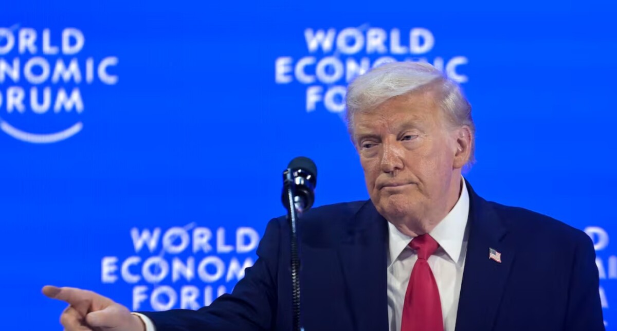 Donald Trump en Davos