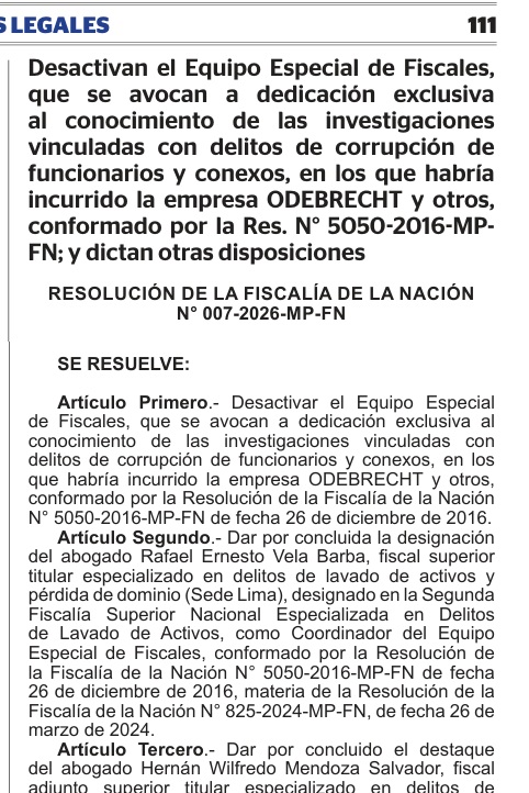 Fiscalía de la Nación