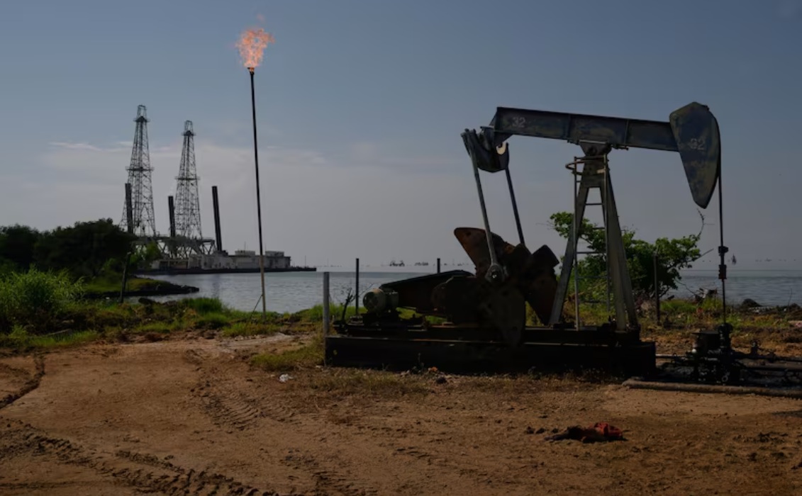 Pozo petrolero en Venezuela