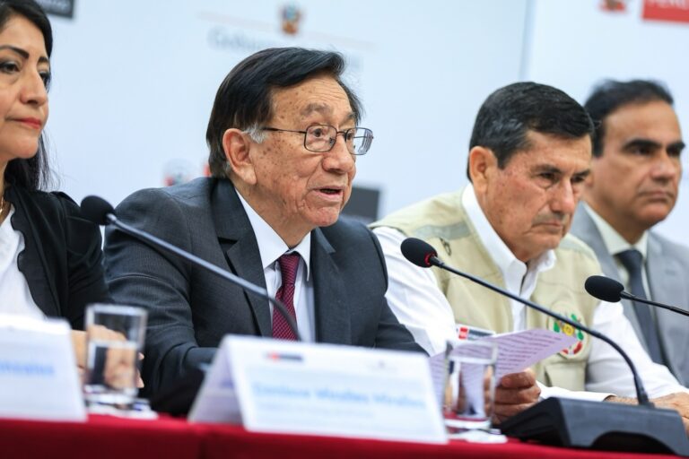 Balcázar y sus ministros