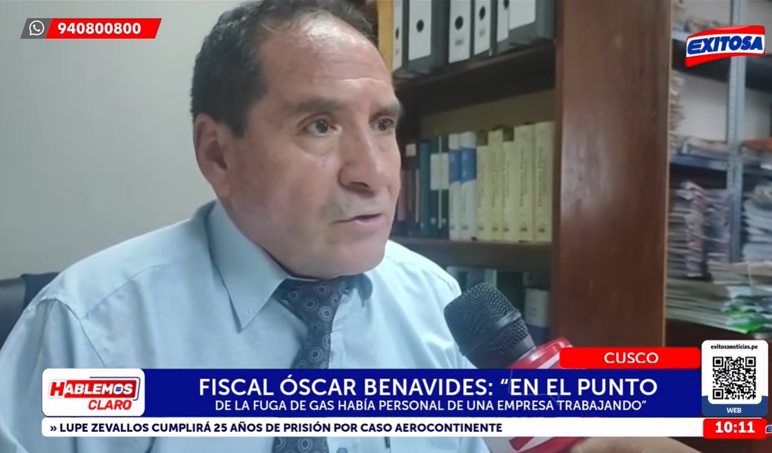 Fiscal Óscar Benavides