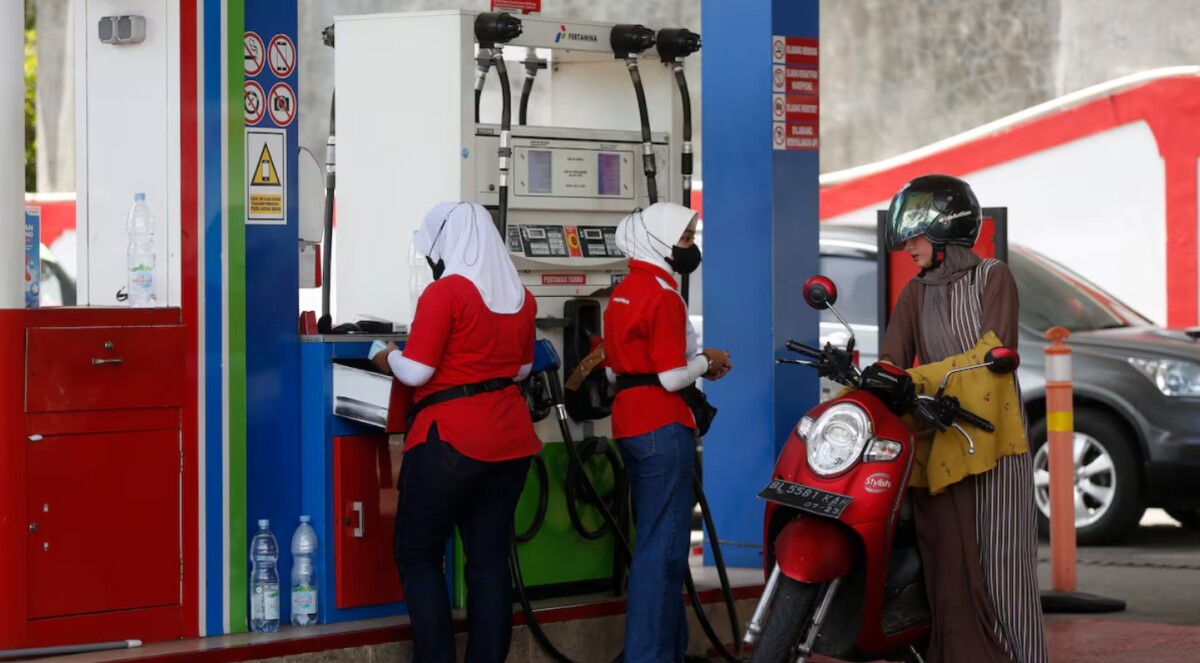 Indonesia gasolinera