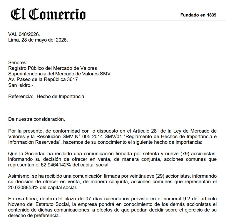 El Comercio