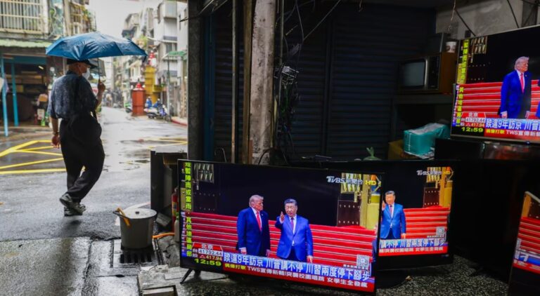 Trump y Xi desde Taiwan
