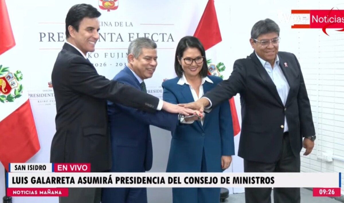 Keiko y ministros