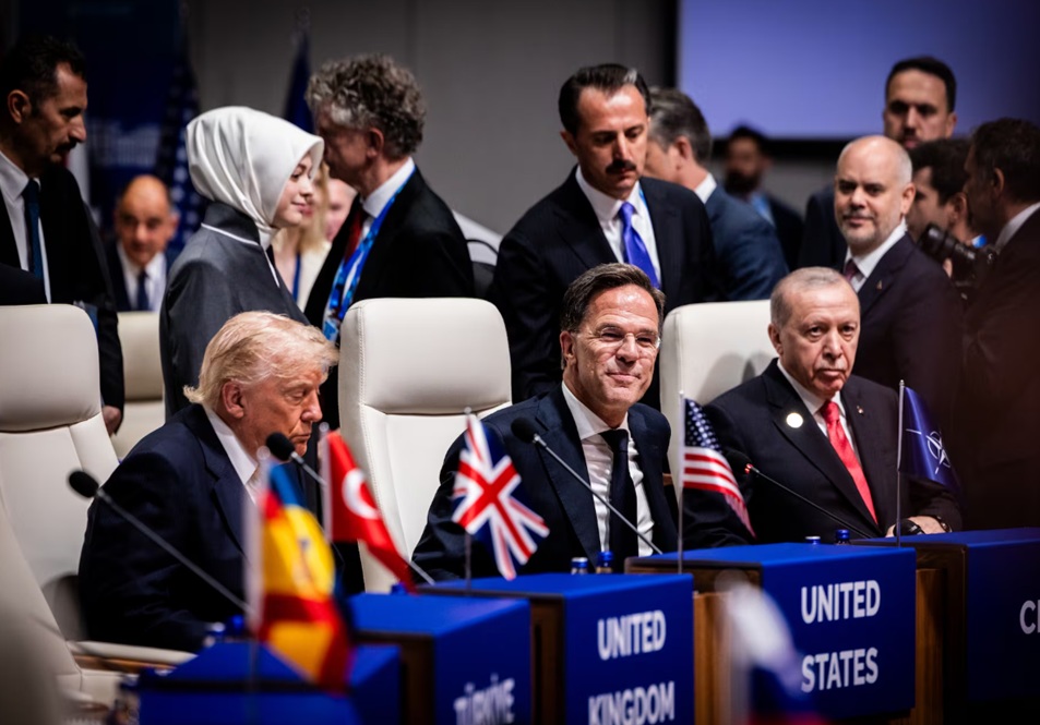 Trump, Rutte y Erdogan