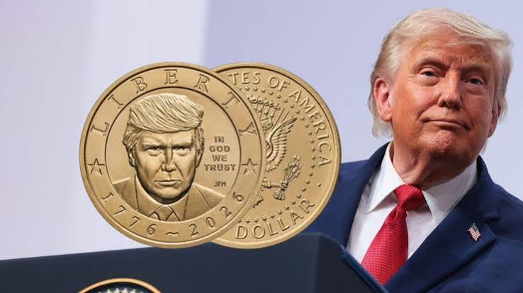 moneda de trump