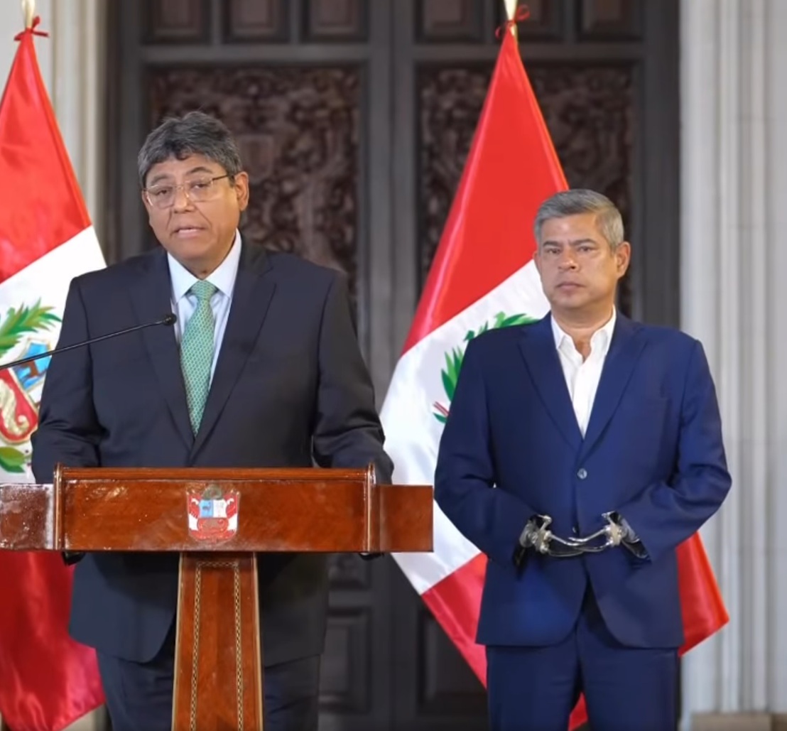 Elmer Cuba y Luis Galarreta