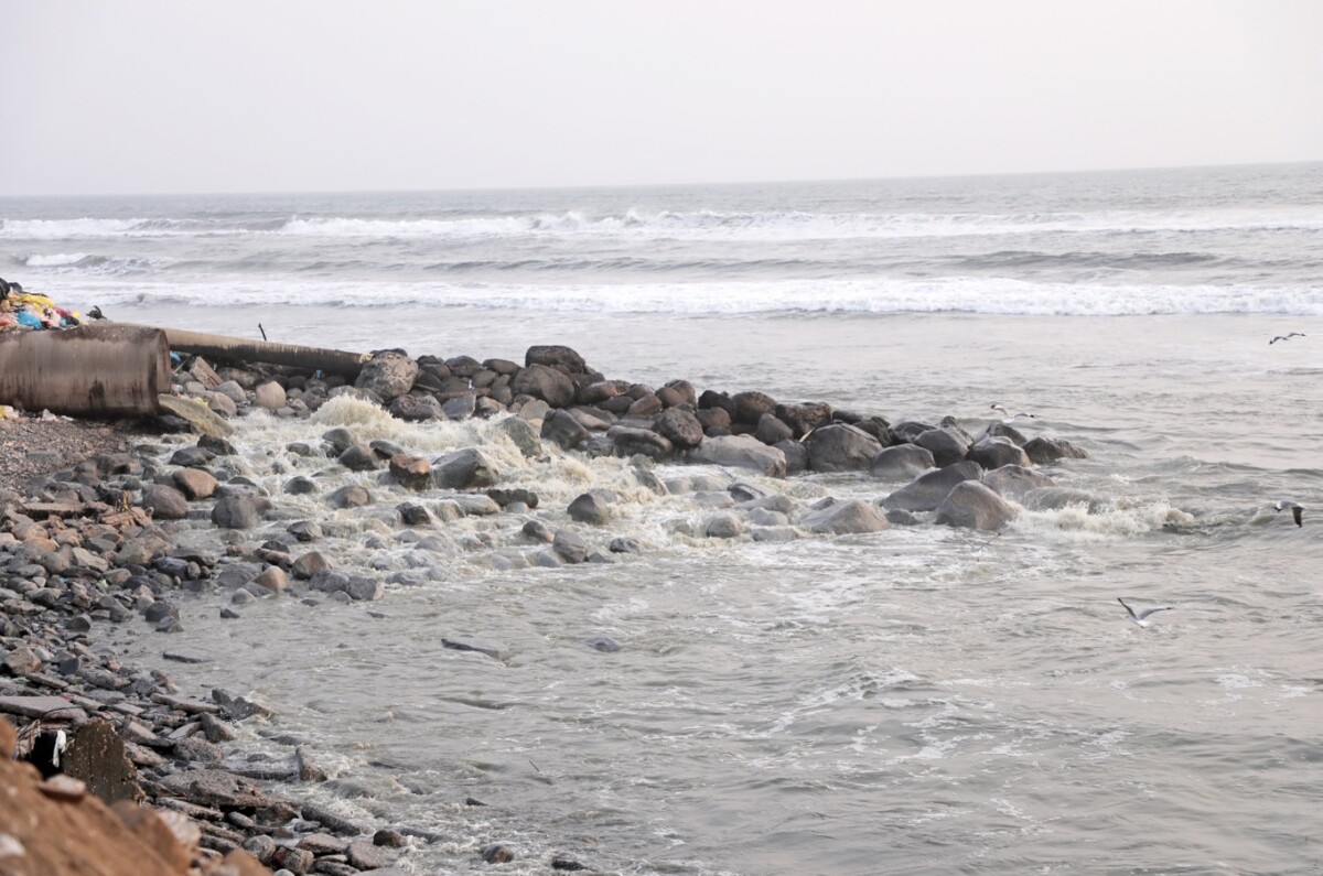 Aguas residuales de Huanchaco