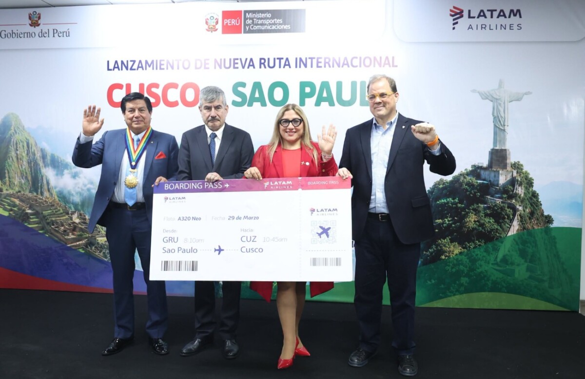 Cuzco a Sao Paulo