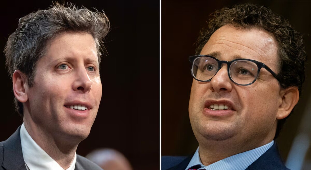 Sam Altman y Dario Amodei