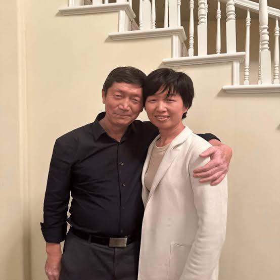 pareja china