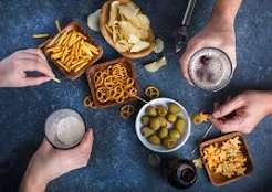 tomar y comer